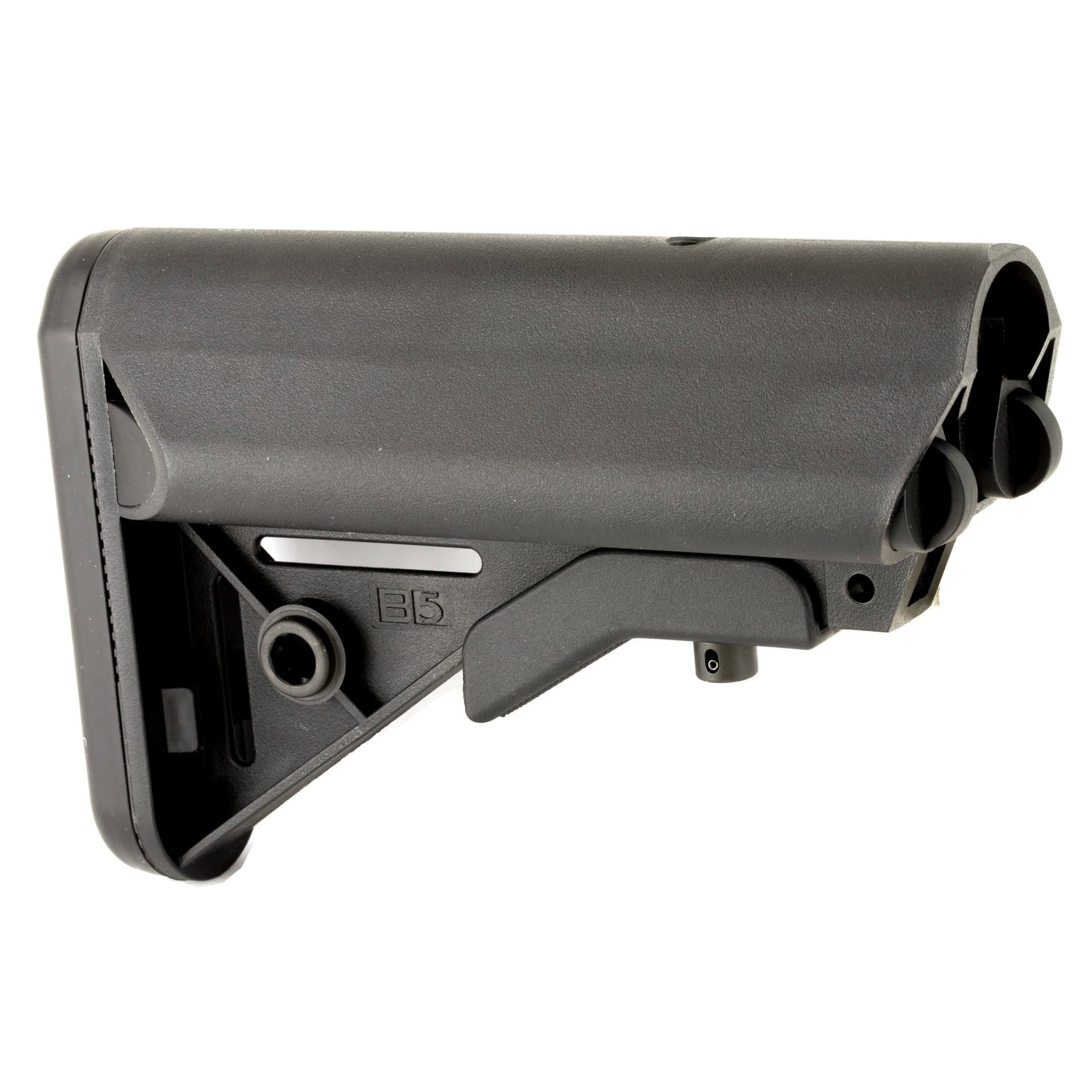B5 Systems, SOPMOD Stock, Mil Spec, Quick Detach Mount, Black thumbnail 3