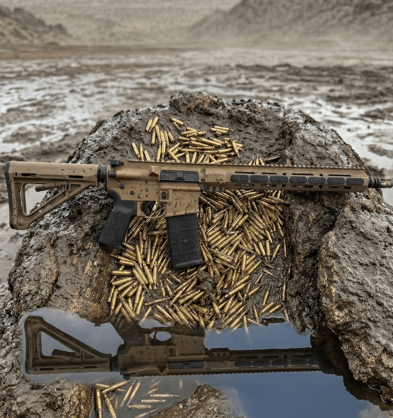 ARC Rifle hero shot — full rifle, left profile, dark background